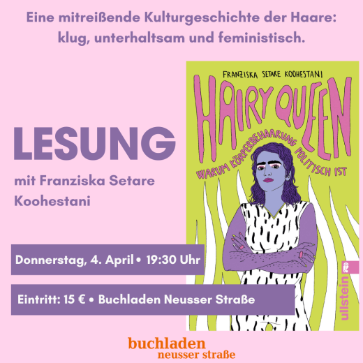 Lesung mit Franziska Setare Koohestani