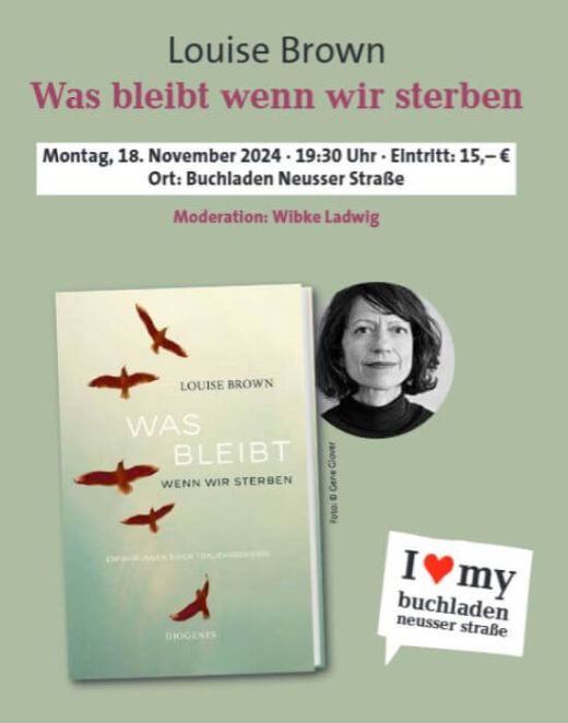 Vom Tod fürs Leben lernen: Trauerrednerin und Journalistin Louise Brown über den Umgang mit Verlust