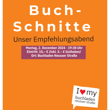 Buchschnitte – unser ganz persönlicher Empfehlungsabend