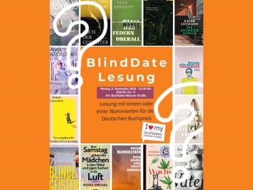 Blind-Date-Lesung zum Deutschen Buchpreis